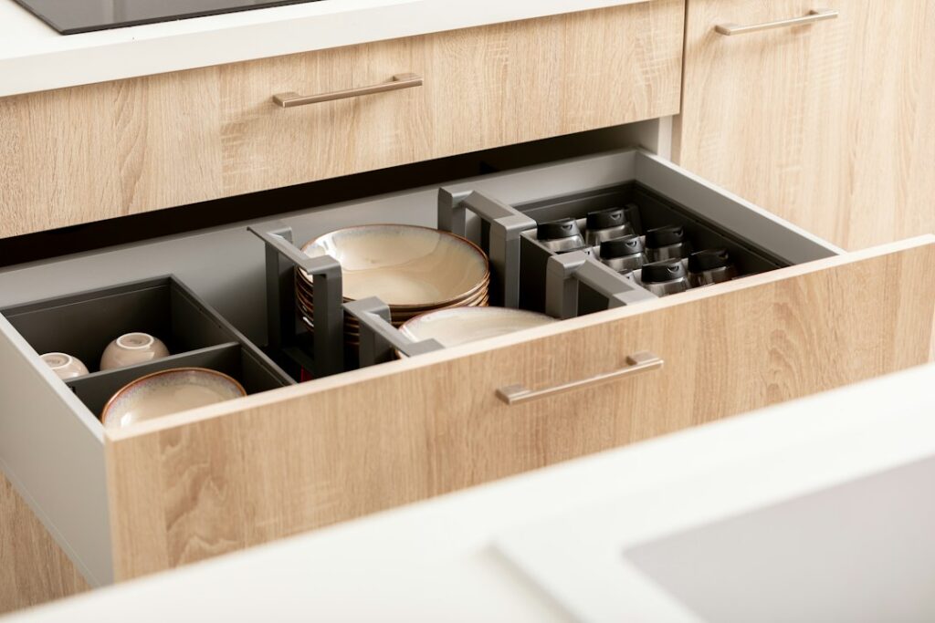 The Best Way to Organize Deep Kitchen Drawers